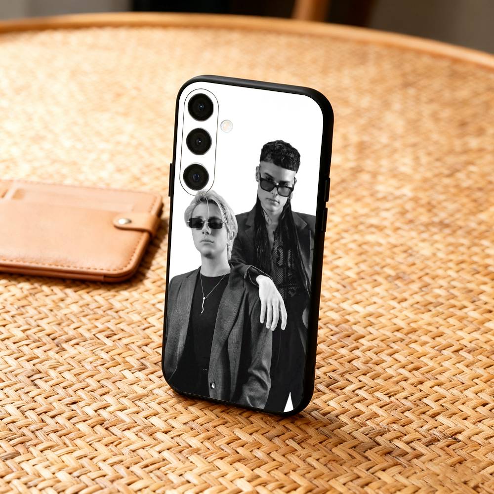 1PC P-Paco A-Amoroso C-Ca7riel Phone Case For Samsung A73,72,71,53,52,51,22,91,80, Soft Black Cover