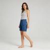 Women's Color Jeans Stretch Slim Fit Distressed Denim Shorts