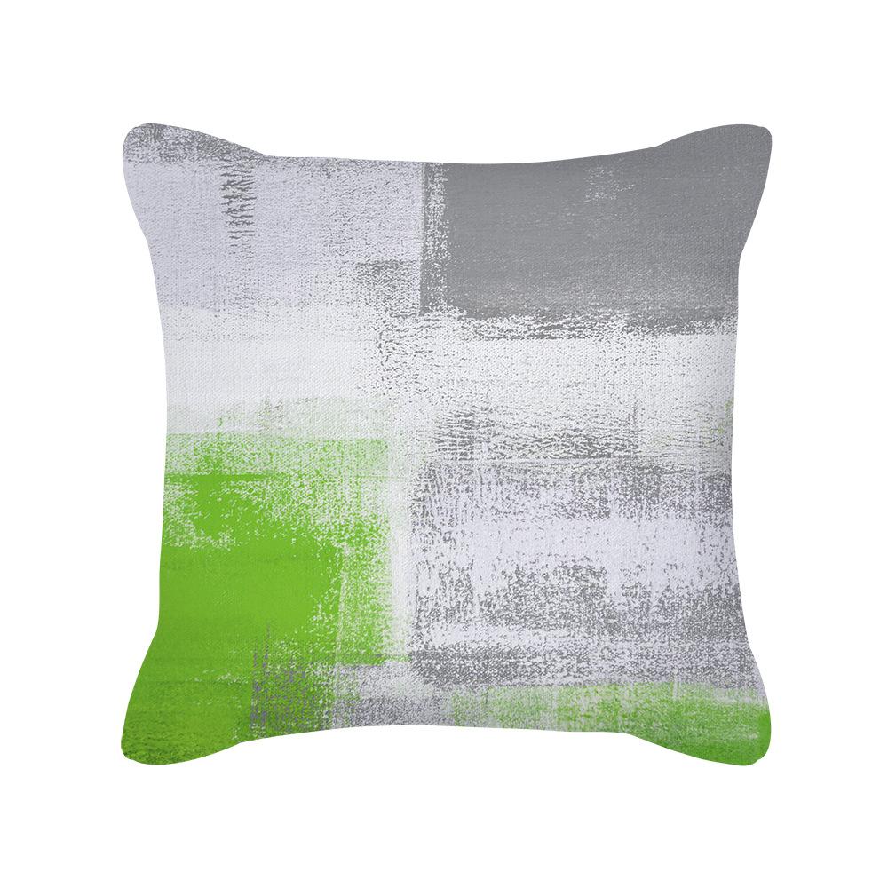 Pillow Nordic Abstract Decoration Home Sofa Bedside Cushion Cover Plush Pillow Cover
