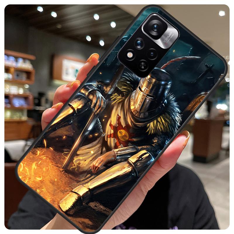 Praise the Sun Dark Souls For Redmi Note 11 Pro Case For Redmi Note 12 8 9 10 Pro 8T 9S 10S 11S 12S 12C 9C 10C Coque