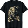 Werwolf Heult Vollmond T-Shirt