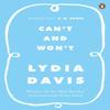 Cant and Wont by Lydia Davis Paperback Book 9780241968086