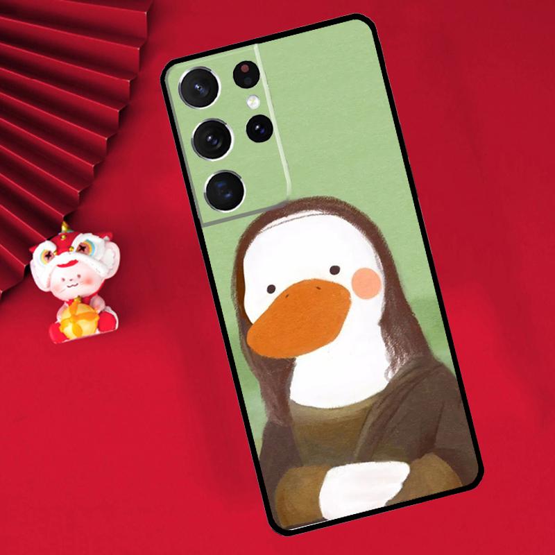 

Cartoon Cute Animal Duck Case For Samsung Galaxy S26 S25 S24 Ultra S21 S20 S22 S23 Ultra S10 Plus S25 FE Cover Funda Galaxy S24 FE