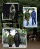 Raincoat Rain Parka Khaki 130cm [Outdoor Products]