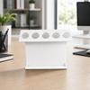 No-Drill Bathroom Multi-Functional Shelf 5-Slot Fashionable Kitchen Desktop Organizer 3D Printing Space Saving