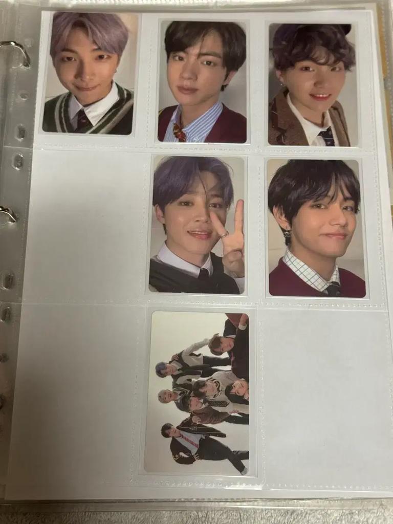 BTS Bangtan Mapsoul 7 Album Poca Mots7 Photocard Used