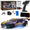 1:14 Scale RC High-Speed Drift GTR Sports Car - 4WD, Lights, Remote Controlled Racing Toy for Boys