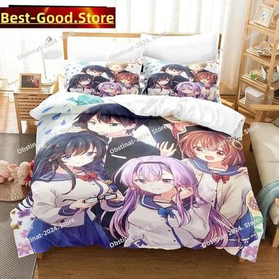 Anime Ore O Suki Nano Wa Omae Dake Kayo Bedding Set Print With Pillowcase Bed Duvet Cover Single Double Queen Super King Size