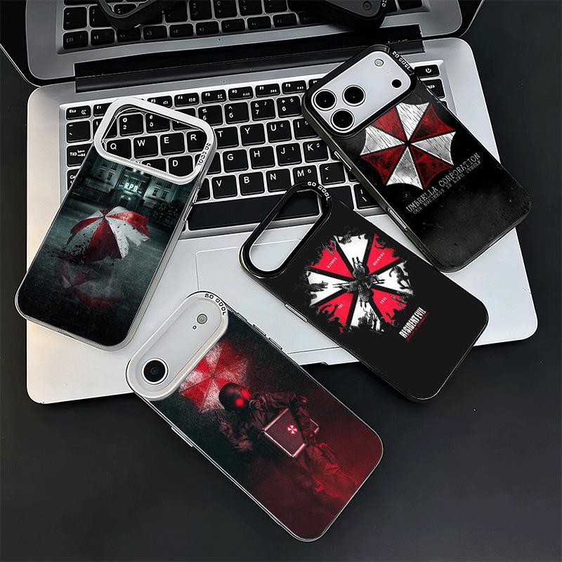 R-Resident-Evil Game Soft Phone Case for iPhone 15 16 17 Pro Max 17Air 16E 14 Plus 13 12 Mini Shockproof Cover Back Shell