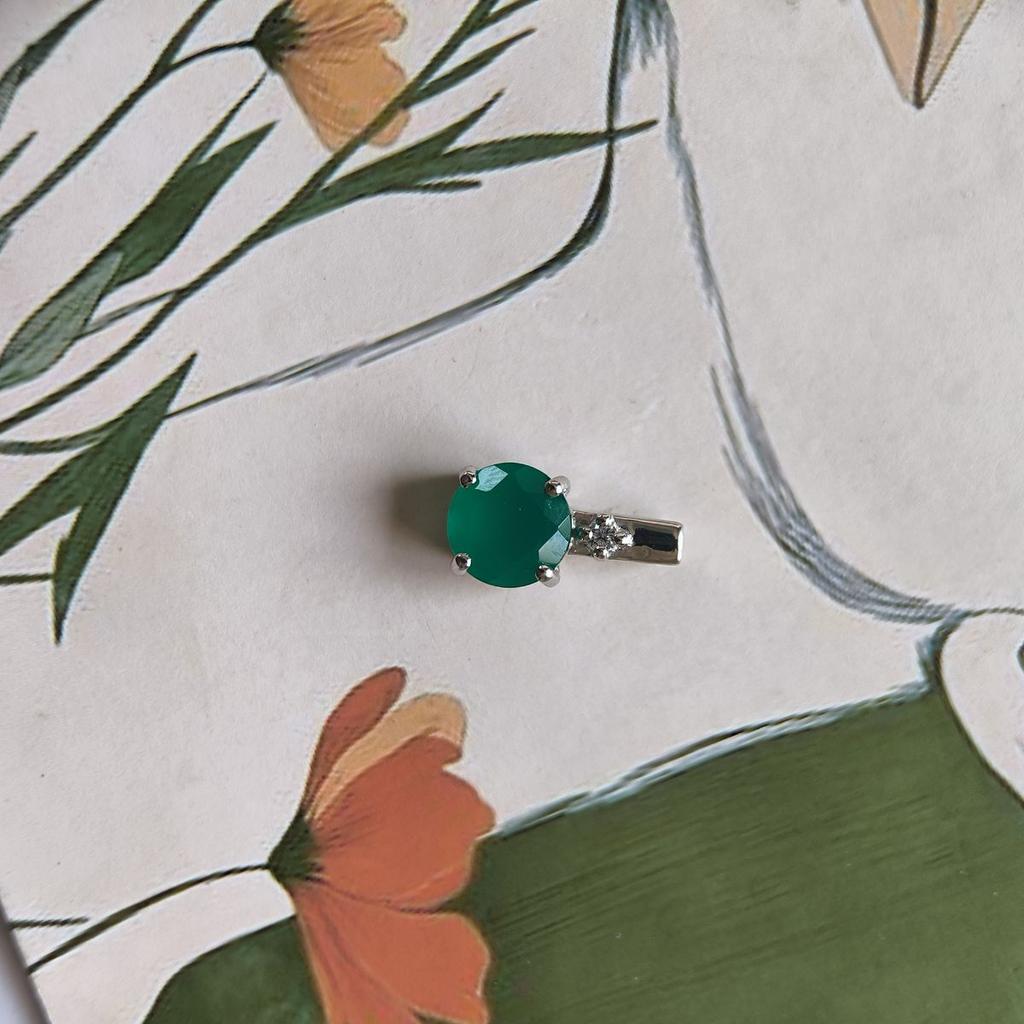 Серебряная подвеска с агатом 1.737ct (2189800)