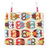 Pet Bird Warm Soft Hammock Cage Parrot Hanging Hut Tent Bed Cave Swing Toy