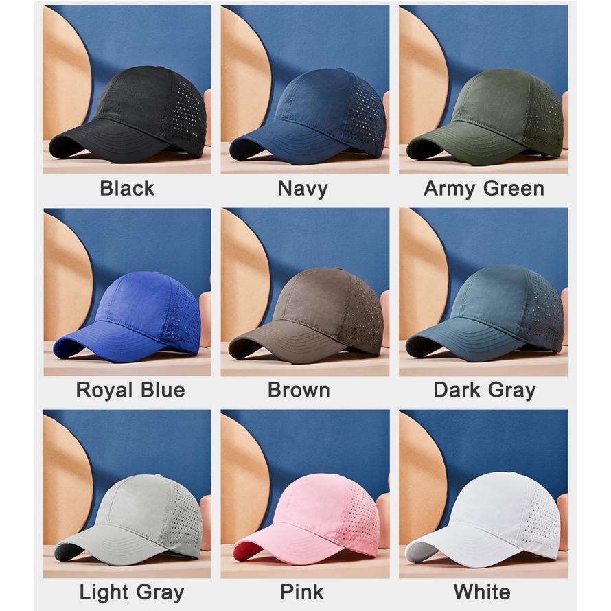 56-62 cm Taglia Grande Cappellino da Baseball Estivo Uomo Donna Rete Traspirante Cappellino Trucker Snapback Visiera Asciugatura Rapida Cappello da Sole per Sport all'Aperto