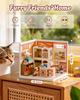ROBOTIME Rolife Super Creator Series Furry Friends’ Home Miniature DollHouse Relaxing Craft Unique Birthday Gift for Women Girls