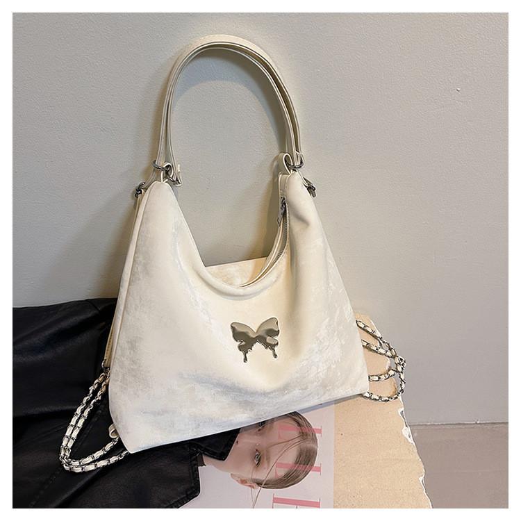 Trendy Street Style Medium Size Tote Bag With Stitching Detail