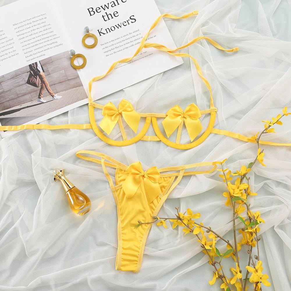 Tuexika Nueva Lencería Erótica Multicolor Gran Arco Hueco Perspectiva  Expuesta Atadura Ropa Interior Femenina Conjunto de Dos Piezas comprar a  buen precio — entrega gratuita, reseñas reales con fotos — Joom