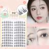 10Rows/Box Realistic and Natural Eye Makeup Tools Long Natural Individual Lashes Clusters Lashes