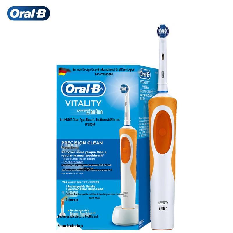

Перезаряжаемая электрическая зубная щетка Oral-B D12