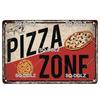 Italienische Pizza Vintage Metallschild Blechschild Vintage Dekoration Man Cave Plakette Hauswanddekoration Bar Schild Heimdekoration Poster