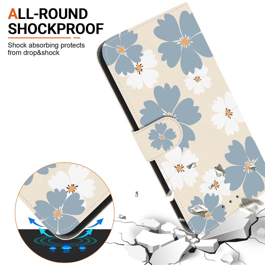 For Xiaomi 15 Pro Wallet Case Pattern Printing Leather Stand Phone Cover with Strap