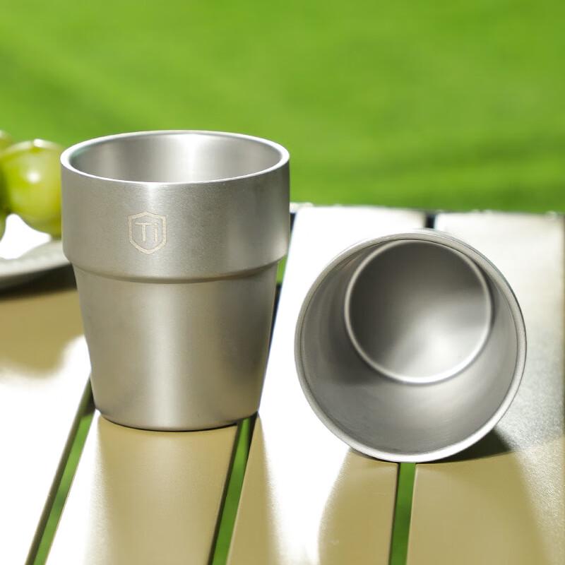 ShengJia 304 Stainless Steel Double-Layer Anti-Scald Mug