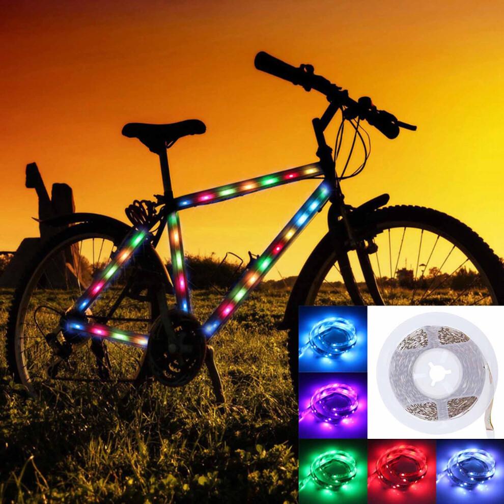 USB LED Strip Lys 5m Blå TV Baggrund Stemningslampe Bar Fest KTV