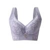 Thin Lingerie for Women with Adjustable Upper Support Anti Sagging Gathered Breasts Soft Steel Ring Bra