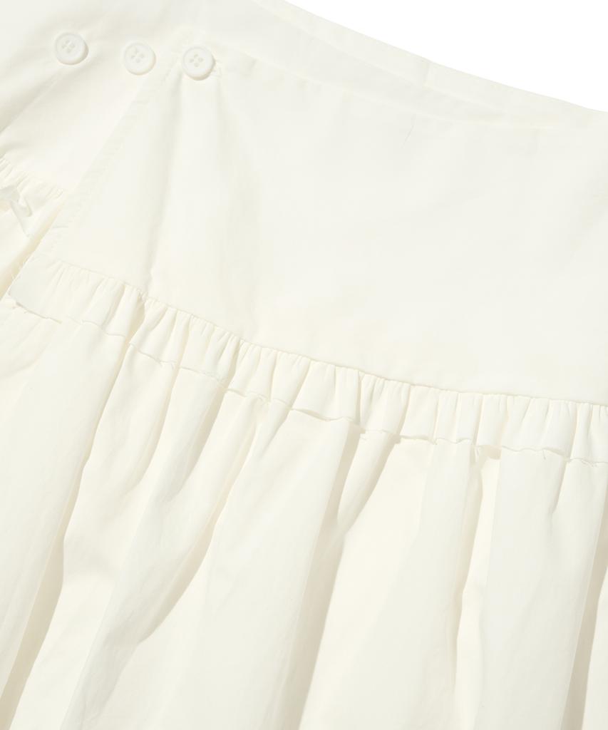 CARGOBROS FOR WOMAN Maison Flare Midi Skirt (Ivory)