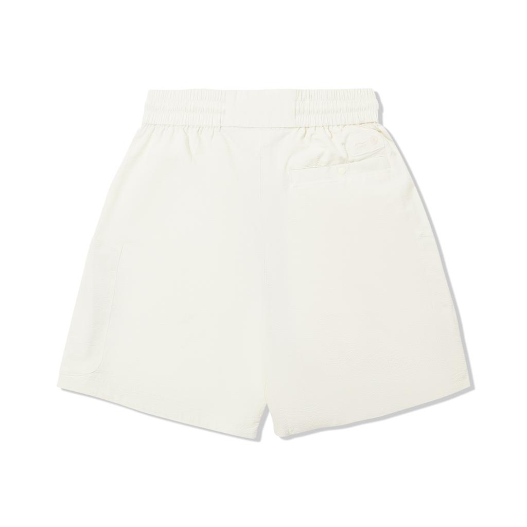 Li Ning X Jackie Chan Collaboration Kung Fu Series Solid Color Mid Waist Drawstring Breathable Versatile Five Point Casual Shorts Men Shorts AKSV073-1