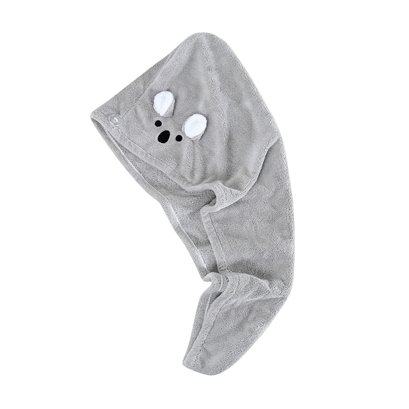 

Шапочка для сухих волос из полиэстера и парчи Baotou, впитывающая воду, вышитая банная шапочка для детей и взрослых, шапочка для сухих волос One Size