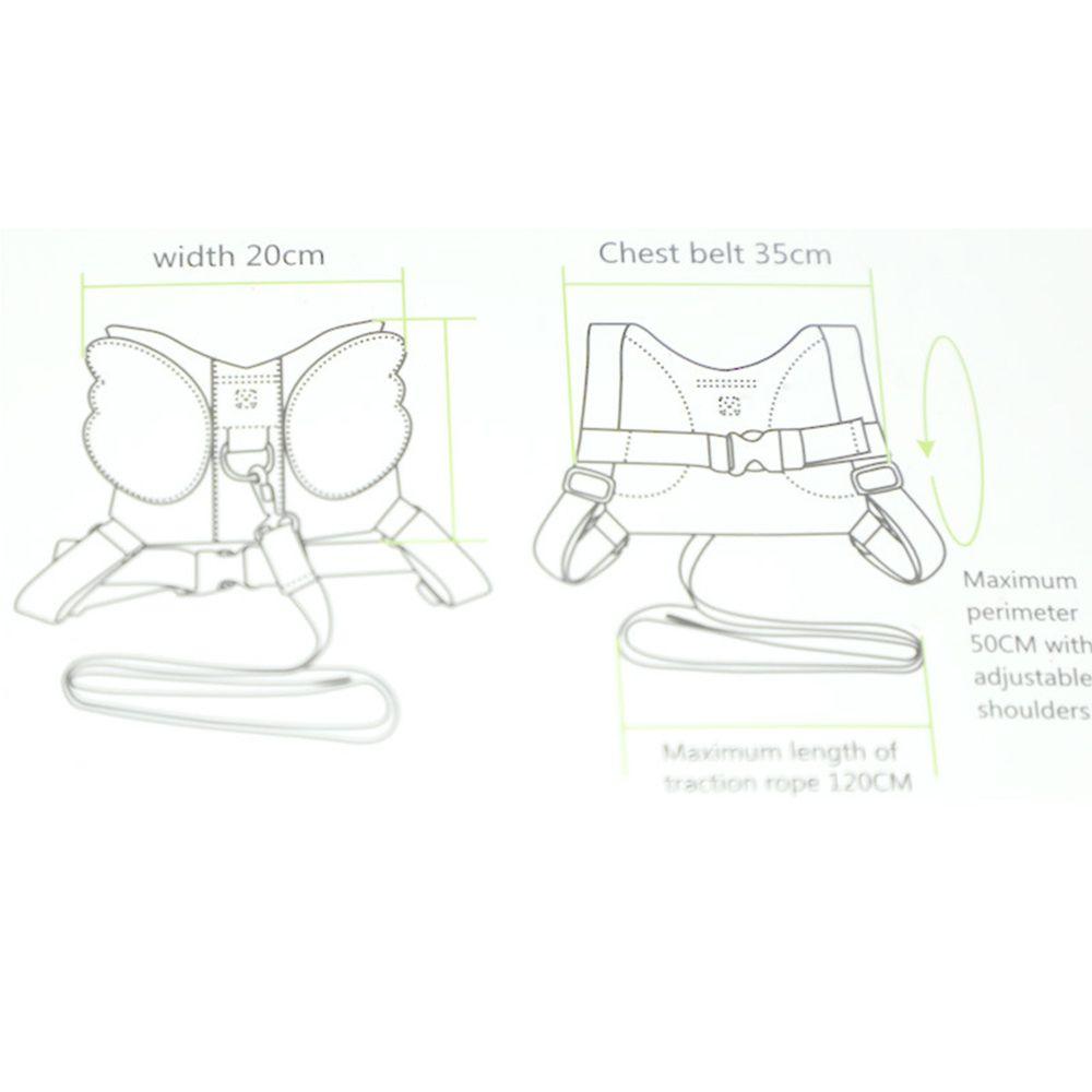 Activities Accessories Anti-lost Harness Angle Wing Backpack Baby Walkers Belt Children Harness