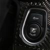 Carbon Fiber Car Start Stop Engine Button Cover Trim M Sport For BMW F30 F34 LH