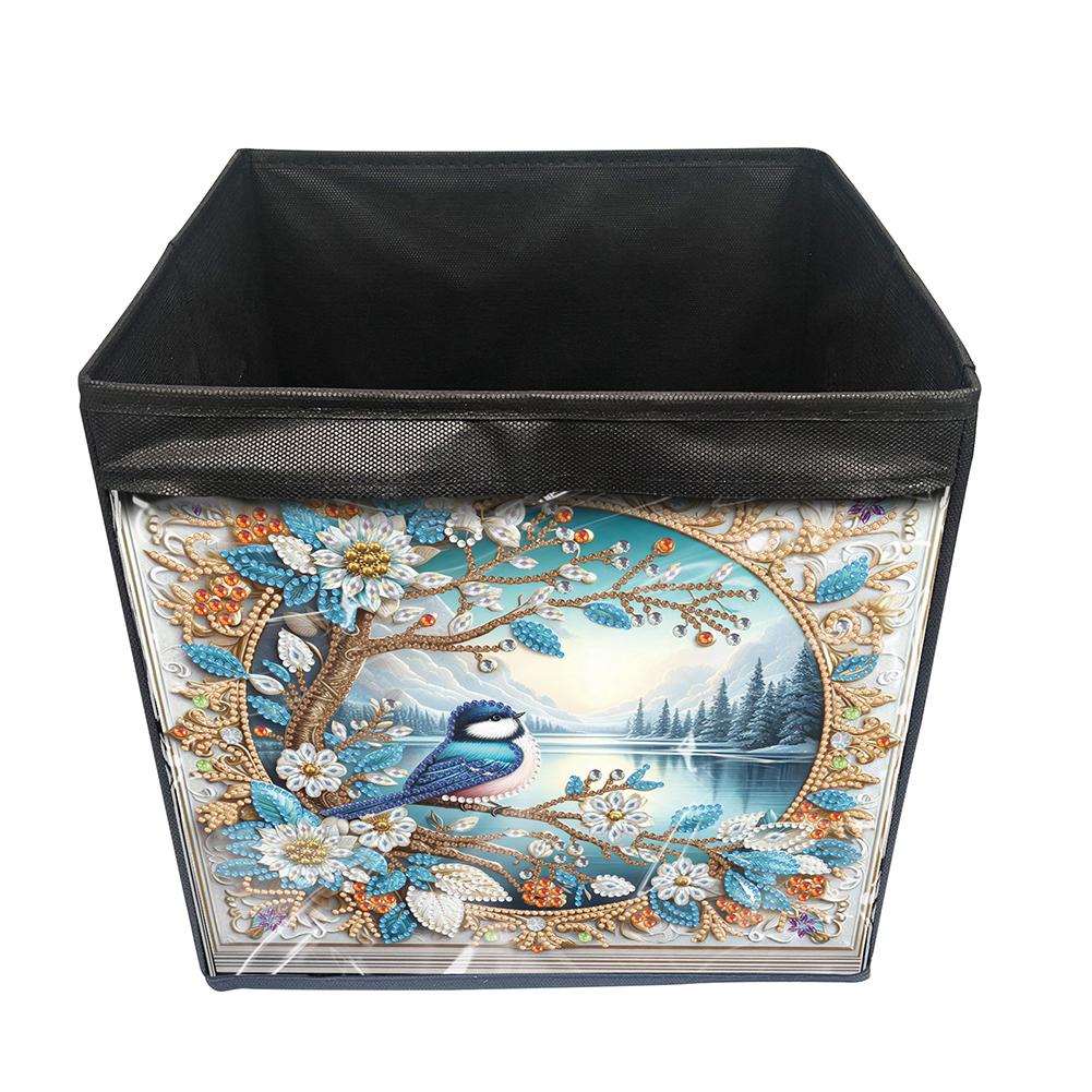 Diamond Painting Storage Bin Canvas Organizer Box Diamond Painting Kit Diamond Painting Storage Container Home & Office Decor