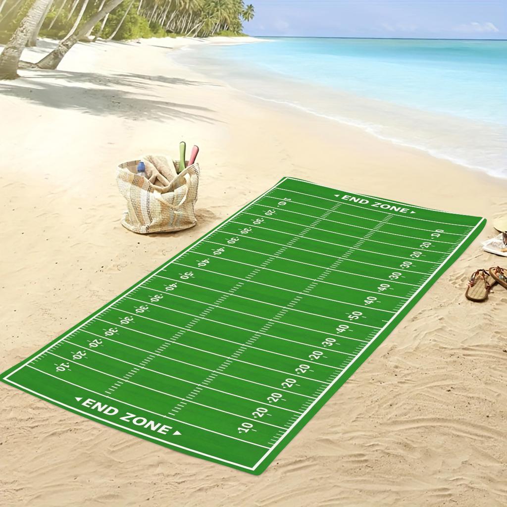 Multipurpose Polyester Beach Towel - Ideal for Swimming, Fitness, Camping, Yoga, Travel and Beach Activities