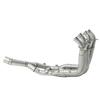 5PCS Exhaust Front Link Pipe Stainless Steel Better Heat Resistant Exhaust Pipe Replacement for S1000R S1000RR