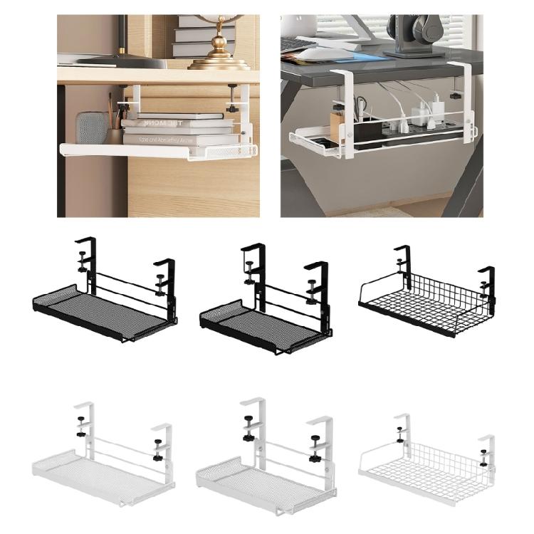 Efficient Workplace Management Baskets Versatile Desk Storage Holder Bin for Efficient Cable Management in Workspaces