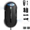 Tosima X1, window washer robot, 6400 Pa variable intelligent suction power, remote control, anti-fall system, black