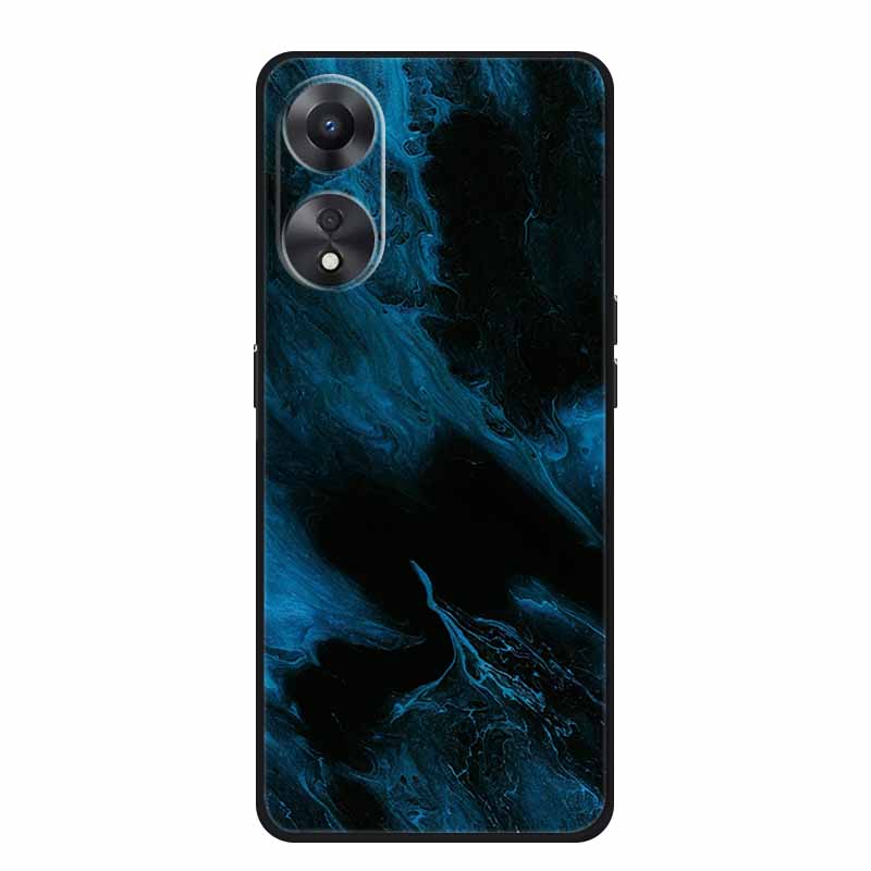 For OPPO A78 5G Case Fashion Silicone Soft TPU Back Cover For Oppo A58 A58X 5G OPPOA78 5G Phone Cases Shockproof CPH2483 Fundas