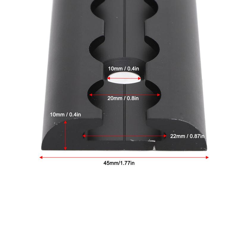 1Pc L Track Rail with Drilled Hole Securing Loads Robust Aluminium Tie Down Airline Rail for Truck Beds Trailers