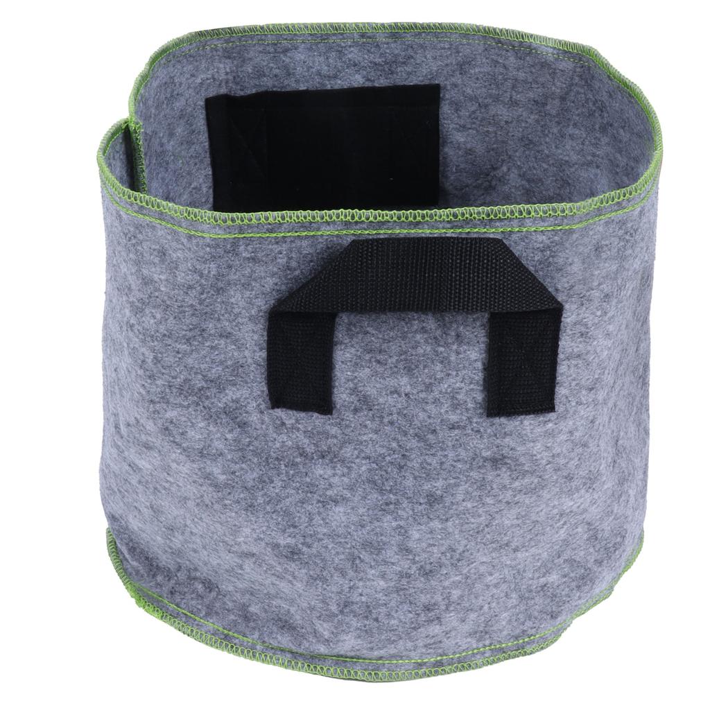 Gardening NonWoven Plant Grow Bag Environmentally Friendly Plan Planter Bag for Outdoor(5 Gallons 30x25cm )
