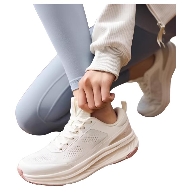 Anta Training Series Comfortable Shock Absorbing Durable Breathable Low Top Training Running Shoes Women Sneaker White 922537702-1
