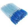 100PCS Crystal Mascara Brushes,Disposable Eyelash Mascara Brushes Wands Applicator Eyebrow Brush Makeup Brush Kits (Blue)