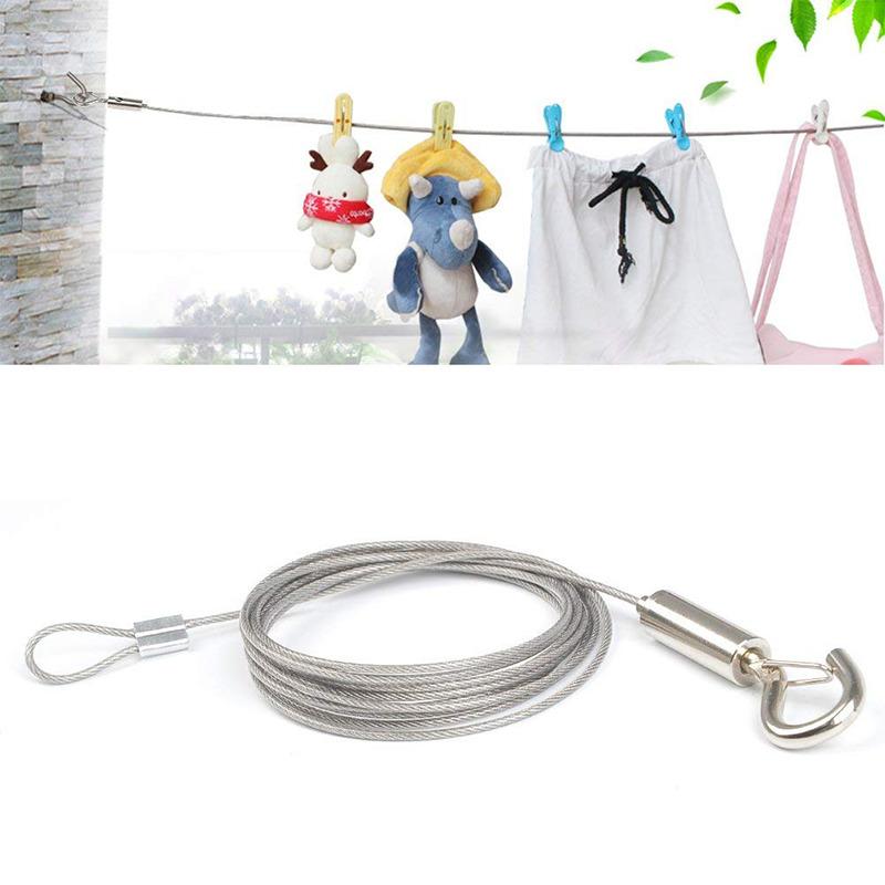 Adjustable Picture Hanging Wire Mirror Frame Hanging Cable Heavy Duty Stainless Steel Wire Rope for Mirror Paintings Lamp