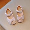 Girls Rhinestone Princess Shoes Spring New Kids Dance Shoes
