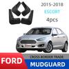 2015-2018 Ford Escort Tire Mudguards