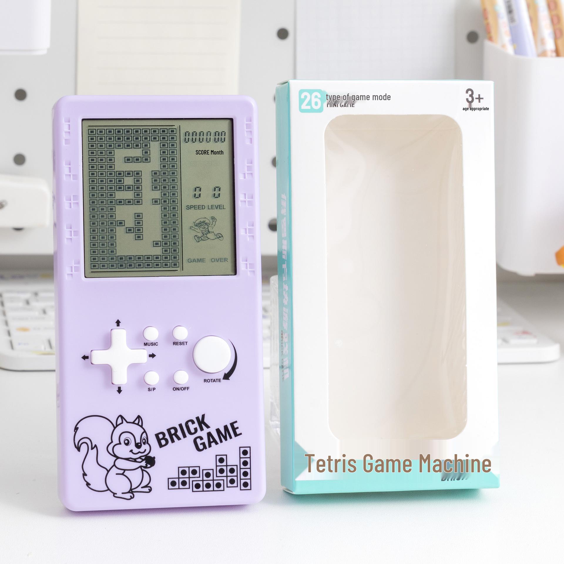 3.5-Inch Russian Tetris Nostalgic Handheld Game Console