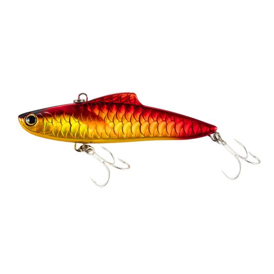 10CM/33G VIB Fishing Lure with Hooks Sinking Reflective 3D Hard Artificial Bait Freshwater Saltwater Trout Bass Walleye Fishing Accessories