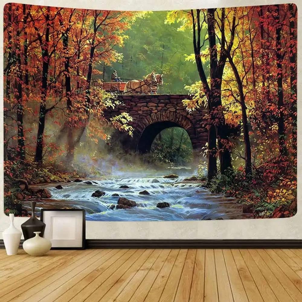 Princess Carriage Cartoon Tapestry Office Living Room Decoration Home Wall Tapestry