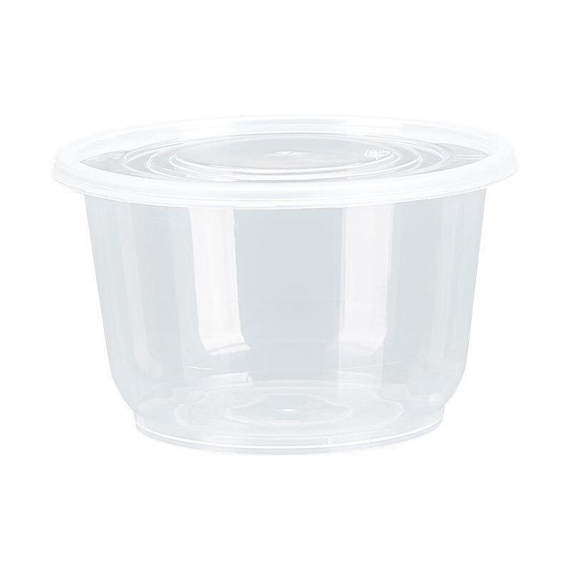 OIMG Disposable Plastic Bowls & Chopsticks Set