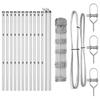 Ground Fix Welded Wire Fence 25 x 0.8 m (W x H)