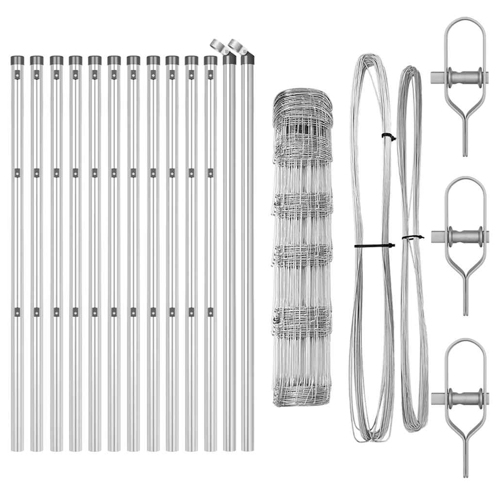 Ground Fix Welded Wire Fence 25 x 0.8 m (W x H)